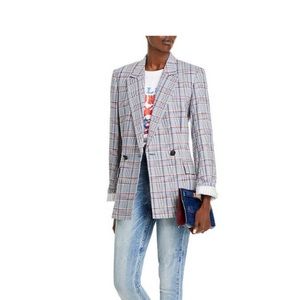 Rag & Bone Elise Check Blazer